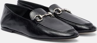 Gucci Jordaan Horsebit leather loafers