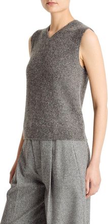 Vince Boiled Donegal Cashmere Vest