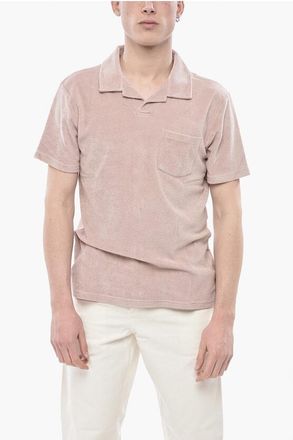 Altea Cotton Terry Polo ALICUDI Open Collar with Pocket size Xxl