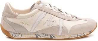 Premiata Pink Logo Jackyx Sneakers