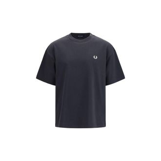 Fred Perry Black Cotton Mens Sportswear