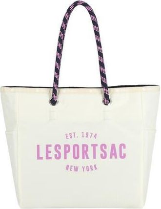 LeSportsac Medium Reversible Ripstop Tote in Sandbar/Deep Sea Logo at Nordstrom Rack