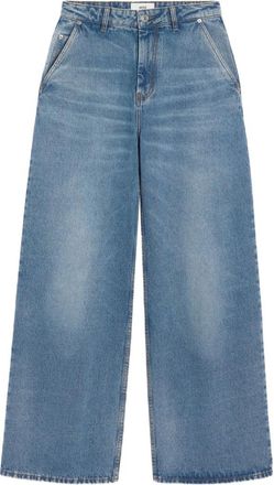Ami Blue wide-leg denim jeans