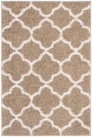 Safavieh Alfombra beige/beige 122 x 183 cm