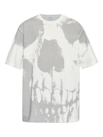 Alexander McQueen skull-print T-shirt - Wit