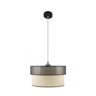 Fabrilamp Fabrilamp - Lampada a sospensione de 1 luce modello felix oro-nero