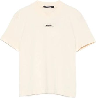 Jacquemus Beige The Gros Grain T-shirt