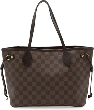 Louis Vuitton Brown Damier Canvas Pvc Handbag Shoulder Bag Tote Bag (Pre-Owned)