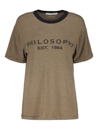 Tシャツ・カットソー PHILOSOPHY DI LORENZO SERAFINI KNITTED HEARTWARMER TOP Philosophy di Lorenzo Serafini Knitted Heartwarmer Top
