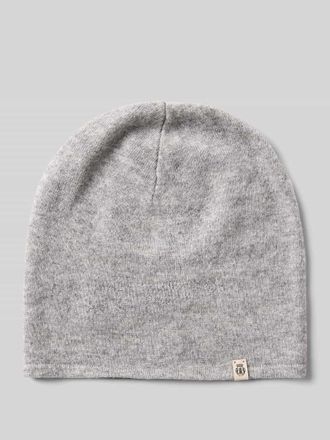 Roeckl M&uuml;tze aus reinem Kaschmir in Silber Melange, Gr&ouml;&szlig;e 1