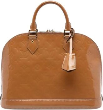 Louis Vuitton Pre-owned Handbags, female, Brown, Size: ONE SIZE Pre-owned Alma PM