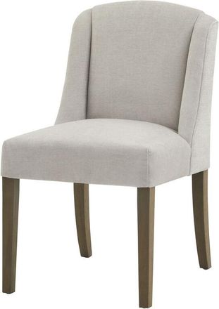 Hill Interiors Hill Interiors - Compton Dining Chair - Wood - L59 x W52 x H87 cm - Grey