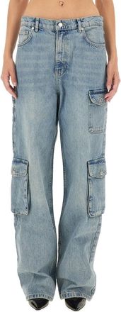 Moschino Denim Loose Mid Rise Jeans