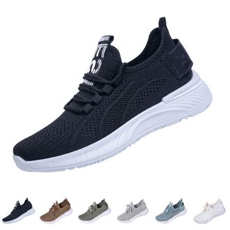 Generic Trainers Womens Breathable Trainers Trekking & Outdoor Walking Shoes Flat Sole Comfort Shoes Lightweight Running Shoes Fabric Shoes for Sports, Hiking