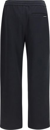 Moose Knuckles Mens Straight Leg Trousers Hartsfield Black Cotton