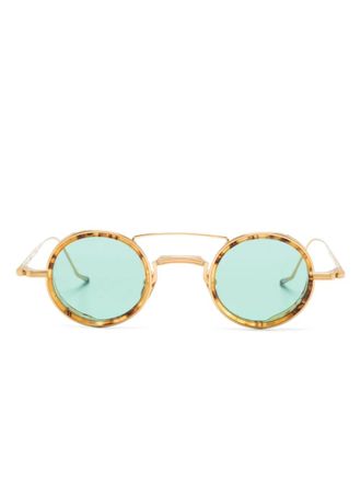 Jacques Marie Mage Ringo round-frame sunglasses - Gold