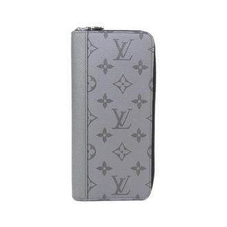 Louis Vuitton Gunmetal Coated Canvas Leather Long Wallet (Bi-Fold) (Pre-Owned)