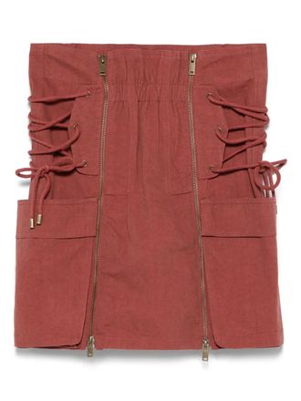 Isabel Marant Iteli mini-rok - Bruin