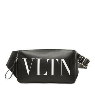 Valentino Pre-owned Valentino Leather VLTN Rockstud Belt Bag Ladies SVDUFRYU80UFTUHC