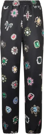 Moschino Mujer, Pantalones, Negro, Talla: S