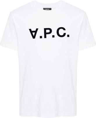 A.P.C. A. P.C.-T-Shirt Stampa Logo-Donna