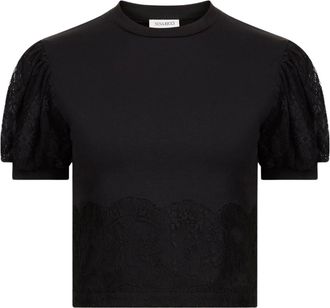 Nina Ricci Tops, Dames, Zwart, S, Cropped