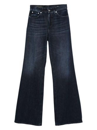 Dondup Dark Blue High-Waisted Jeans