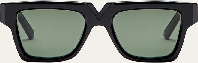 V-Gold I Acetate Square Sunglasses