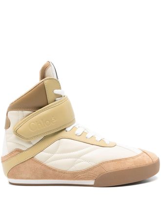スニーカー CHLOE CHLOE KICK CHOCOLATE SNEAKERS IN SUEDE Chloé Chloé Kick Chocolate sneakers in suede | TheDoubleF