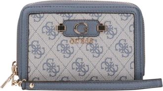 Guess Compacte Portemonnee - Dames - Portefeuilles - Blauw - ONE Size - Accessoires