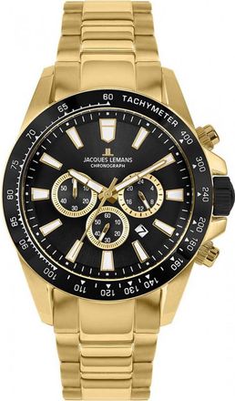 Jacques Lemans 1-2140I Mens Liverpool Watch - Gold - One Size