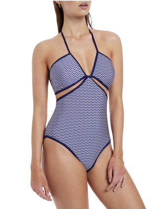 JETS Cut Out One Piece Swimsuit In Amoudi