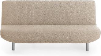 Eysa Funda de sofá click clack elástica beige 180 - 230 cm