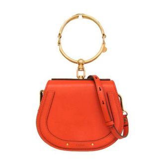 Chlo&eacute; Pre-owned Mini Bags, female, Orange, Size: ONE SIZE Pre-owned Nile crossbody bag
