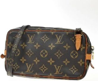 Louis Vuitton Pre-owned Cross Body Bags, female, Brown, Size: ONE SIZE Pre-owned Vintage Cross Body Bag