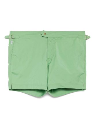 Tom Ford Costume da bagno con fibbia - Verde