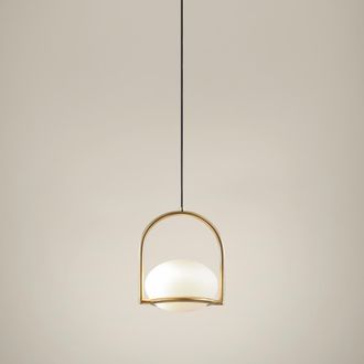 Leds - C4 Coco Single L&aacute;mpara Colgante De Techo E14 Dorado