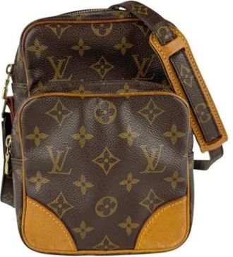 Louis Vuitton Pre-owned Cross Body Bags, female, Brown, Size: ONE SIZE Pre-owned Canvas louis-vuitton-bags