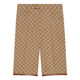 Gucci GG Canvas Tailored Shorts Beige 675281-Z8ASS-2580