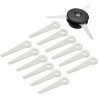 OEM Cabezal De Desbrozadora + 12 Cuchillas De Corte Para Stihl Polycut 6-3 Fs40 Fs45 Fs46 Fs50 - Crezuo
