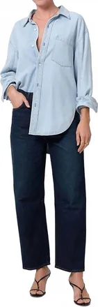 Citizens Of Humanity Miro High Rise Ankle Jeans In Bravo