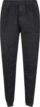 Stone Island Regular Tapered Elastic Waist Cotton Pants