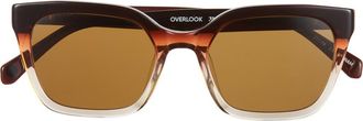 Eyebobs Overlook 50mm Polarized Cat Eye Sunglasses in Walnut /Almond /Brown at Nordstrom