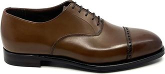 Crockett & Jones Schoenen, Heren, Bruin, 42 EU, Leer, Richelieu Belgrave
