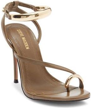 Steve Madden Tia Ankle Strap Sandal in Olive at Nordstrom Rack, Size 6.5