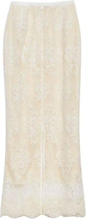 Aniye By Falda Midi Viv&igrave; - Skirts - Mujer - Beige - M