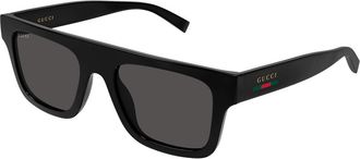 Gucci GG2235S 001 Mens Sunglasses Black Size 53 - Free RX Lenses - Free RX Lenses