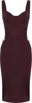 Elisabetta Franchi Abito midi - Rosso