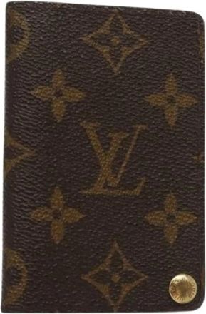 Louis Vuitton Pre-owned Wallets, female, Brown, Size: ONE SIZE Pre-owned Canvas Wallet