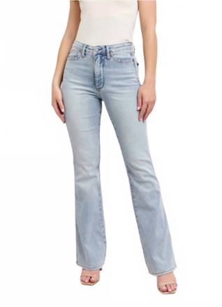 Judy Blue High Rise Tummy Control Bootcut Jeans In Blue